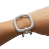 Pulseira com forma geométrica em Prata 925