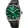 Relógio Lotus Chrono 18693/4 verde pulsera de couro, homem