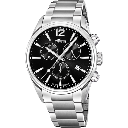l18690_3 Relógio Lotus Chrono 18690/3 preto homem